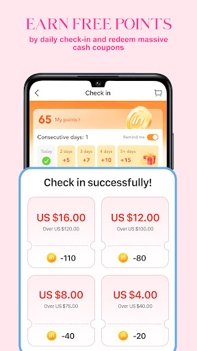 Screenshot of LightInTheBox Online Shopping