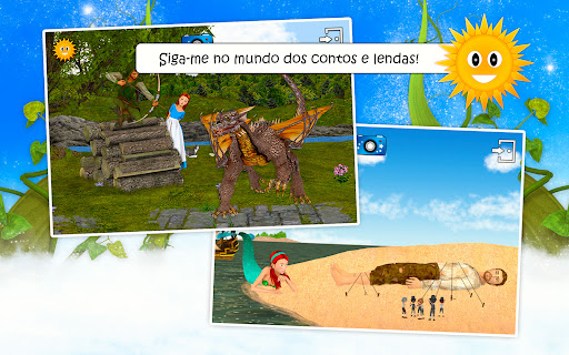 Visualização do aplicativo