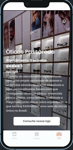 Oticas Passaredo - Fidelidade Screen 3