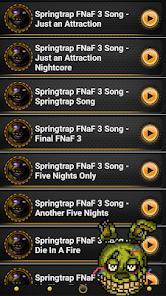 Captura de Pantalla 1 Springtrap Freddy Song Rington android