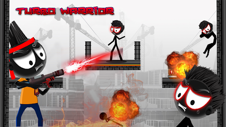 Top Stickman Destruction Turbo Warrior