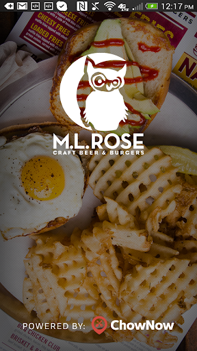 M.L.Rose Craft Beer  Burgers