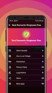Romantic Love Ringtones 3.0 screenshots 6