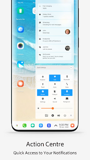 Vivo s12 theme for Launcher Screen 3