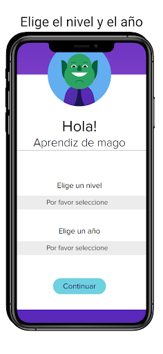 Android application Hechiceros españoles screenshort