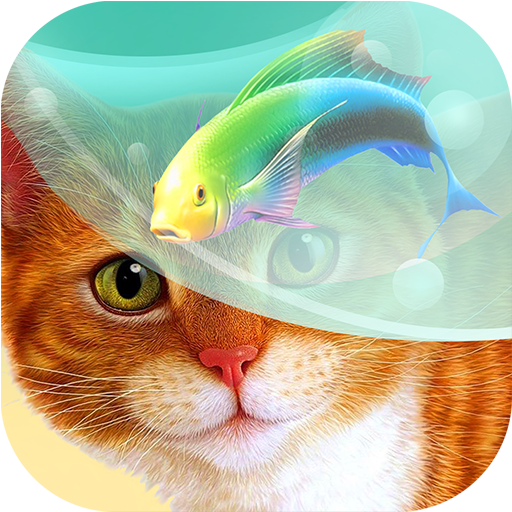 A game for the cat. Fishes  Icon