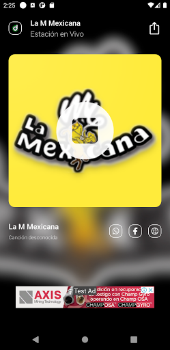 La M Mexicana 94.5 FM Screen 2