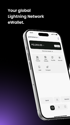 Android application Pouch.ph - Lightning Wallet screenshort