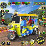School Auto Rickshaw Simulator icon