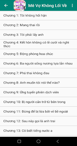 Truyện Mê vợ không lối về Screen 3