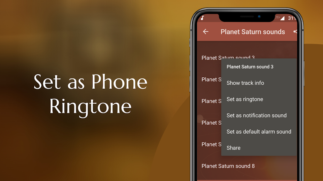 Screenshot 4 Planet Saturn sounds android
