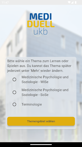 Mediduell UKB Screen 2