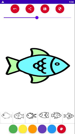 fish coloring book