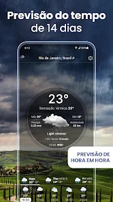 Previsão do Tempo: Tempo Hoje – Apps no Google Play
