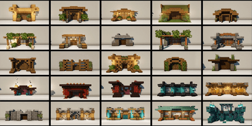 House Structure mod Mcpe addon Screen 2