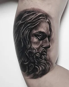 耶稣纹身设计