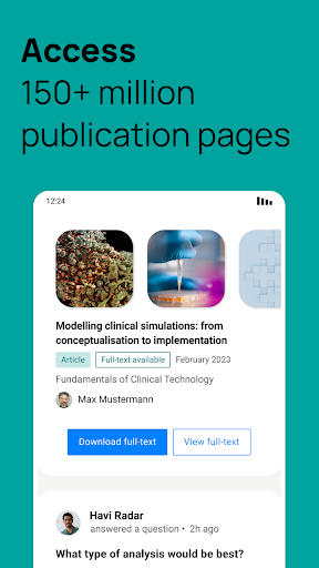 Screenshot of ResearchGate
