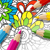 Mandala Coloring Book To Relax icon