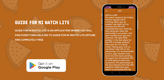 Xiaomi Mi Watch Lite Guide - Apps on Google Play