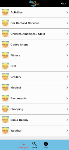 Android application Sunny Maui Vacations screenshort
