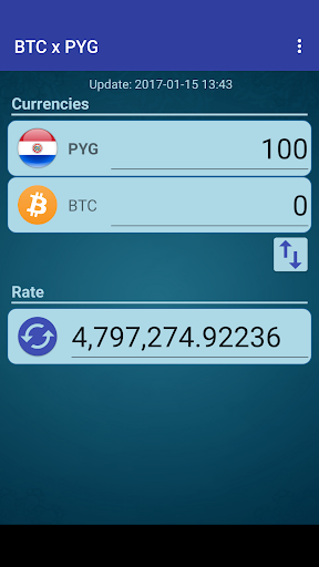 Bitcoin x Paraguayan Guarani Screen 2