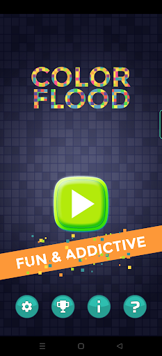 Android application Color Flood screenshort