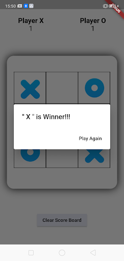 Tic Tac Toe Screen 3