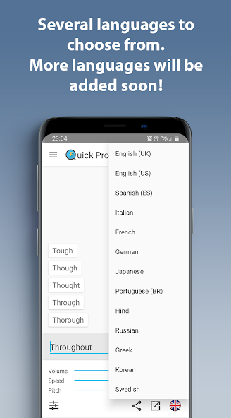 Quick Pronunciation 2.3.1 APK + Мод (Unlimited money) за Android
