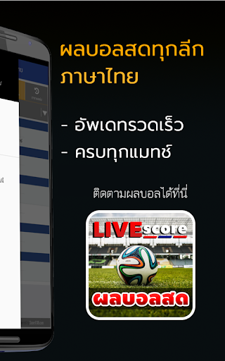 ผลบอลสดทุกลีก ภาษาไทย Screen 3