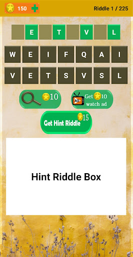 Android application Make Word With Letters Riddles screenshort