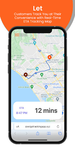 Exigo Tracking ETA and Tracking