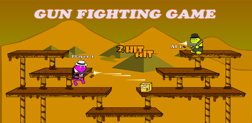 Gun Fight:One Stickman Jump Combat Game screen 0