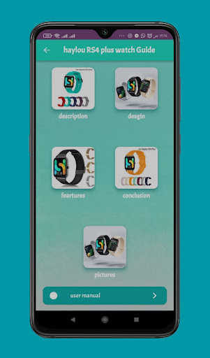 haylou RS4 plus watch Guide Screen 2