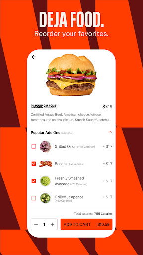 Smashburger - Burgers & Shakes Screenshot 4 - AppWisp.com