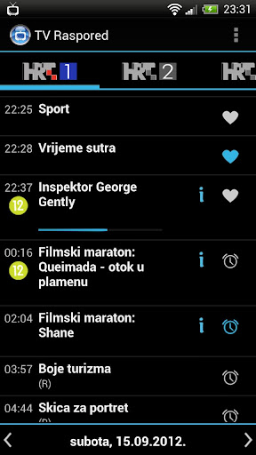 TV Raspored Screen 2