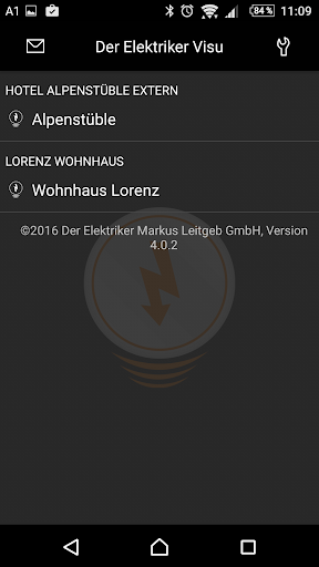 Android application Der Elektriker Visu screenshort