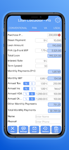 Loan Calc - Pro Screen 3