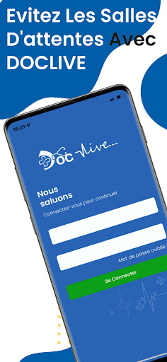 Android application DOCLIVE screenshort