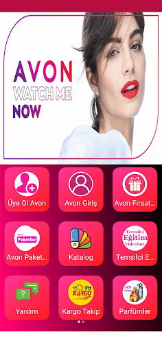 Android application Avon Üyelik - İndirimleri al screenshort