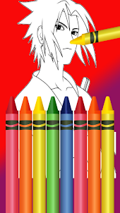 Sasuke Uchiha Coloring Book