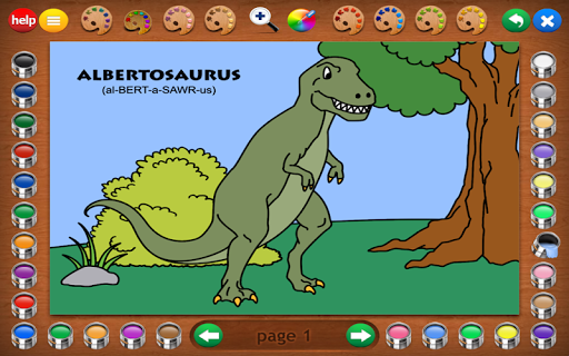 Coloring Book 2 Dinosaurs