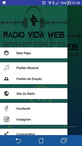 Rádio Vida Web 24hs Screen 2