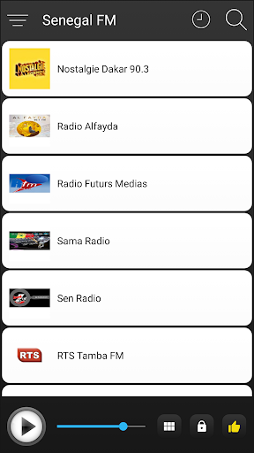 Senegal Radio FM AM Music Screen 3