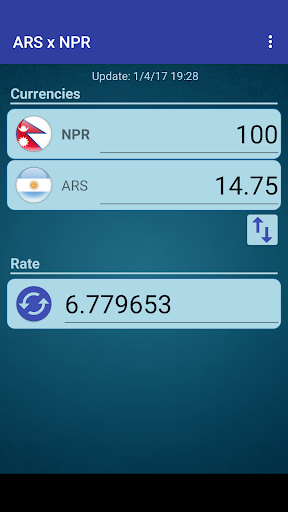 Arg. Peso x Nepalese Rupee Screen 2