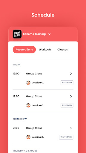 Sonoma Training Screen 3