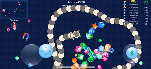 Android application Snake Quest.io - Snake Game screenshort