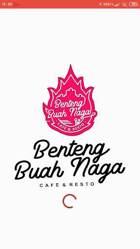 Android application Manajemen Kafe screenshort