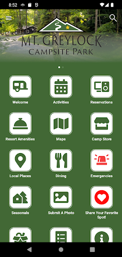 Android application Mt Greylock Campsite Park screenshort