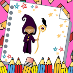 Cover Image of Download Witch Coloring Book  APK