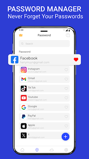 Screenshot of Authenticator App - 2FA Verify